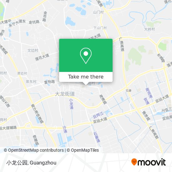 小龙公园 map