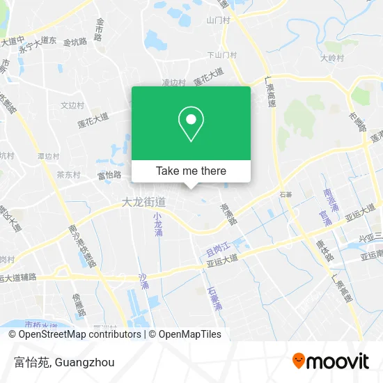 富怡苑 map