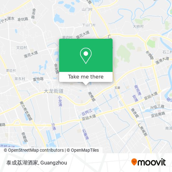 泰成荔湖酒家 map