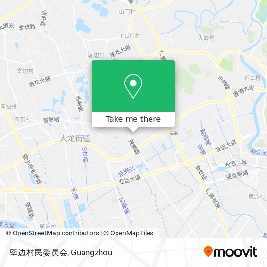 塱边村民委员会 map