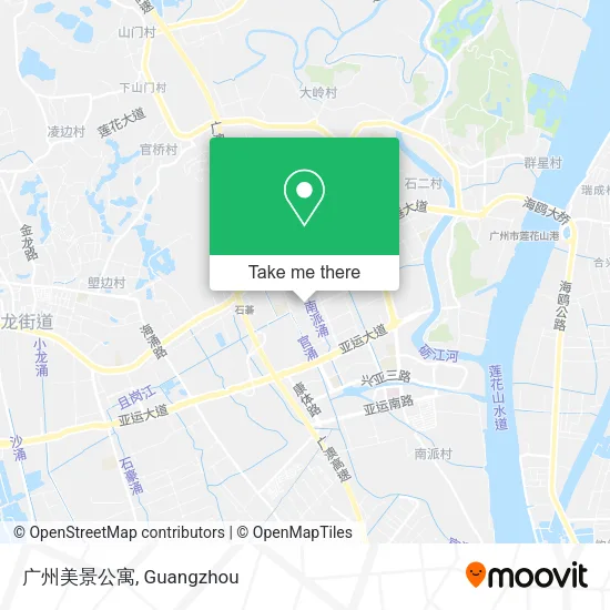 广州美景公寓 map