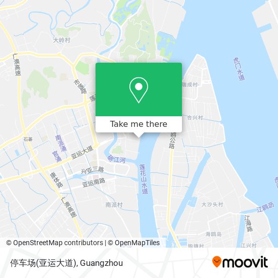 停车场(亚运大道) map