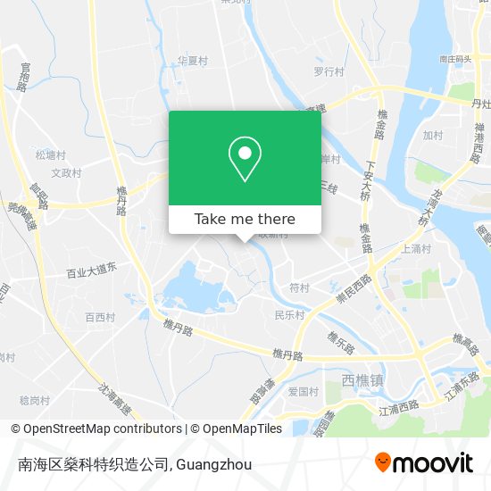 南海区燊科特织造公司 map