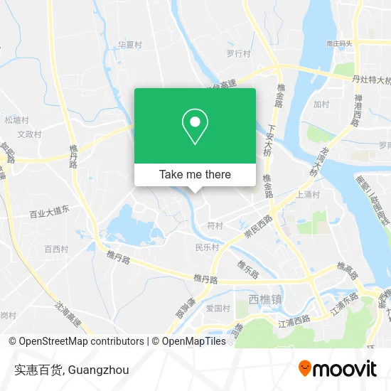 实惠百货 map