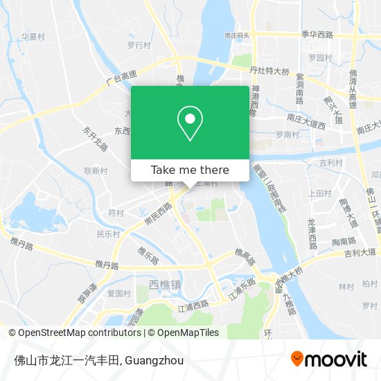 佛山市龙江一汽丰田 map