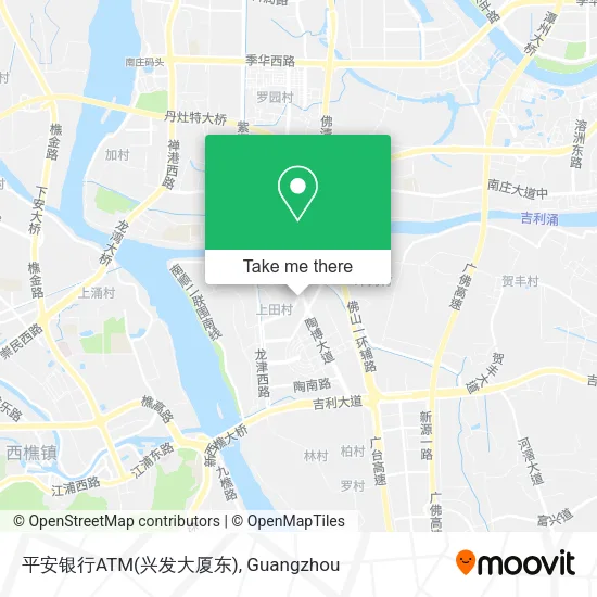 平安银行ATM(兴发大厦东) map