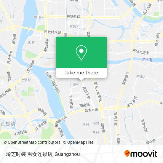 玲芝时装 男女连锁店 map