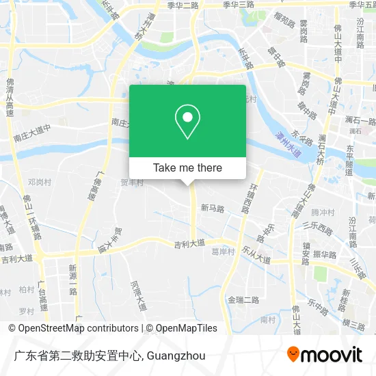 广东省第二救助安置中心 map