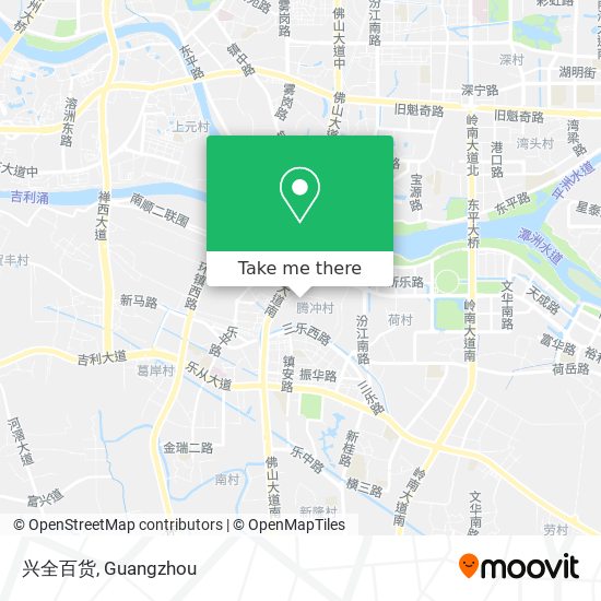 兴全百货 map