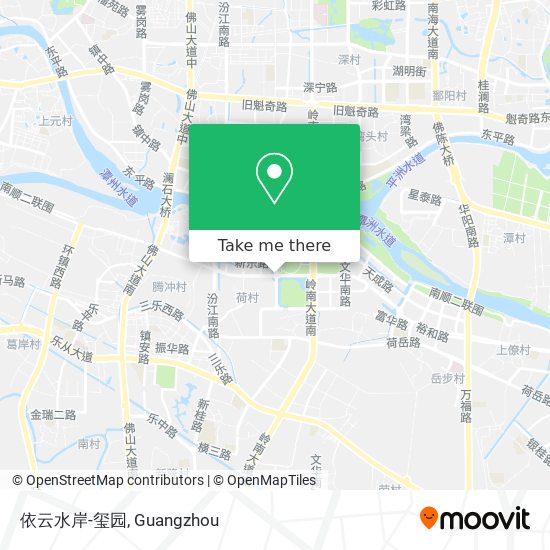 依云水岸-玺园 map
