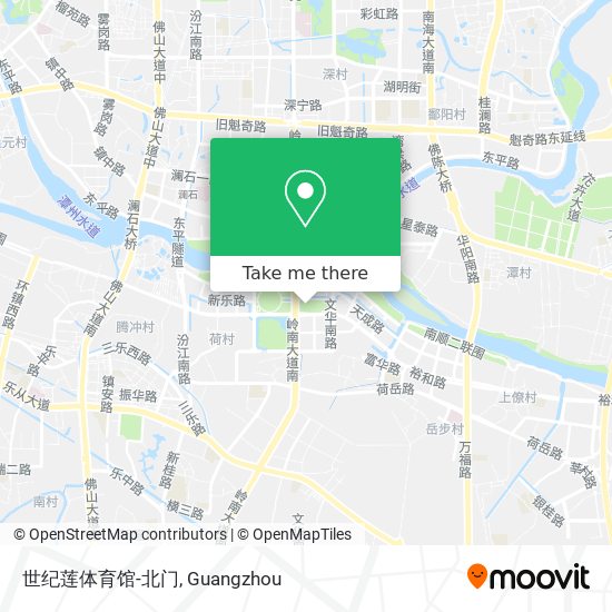 世纪莲体育馆-北门 map