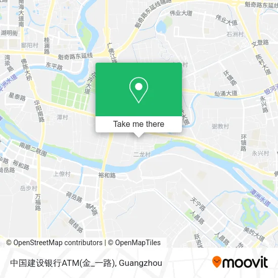 中国建设银行ATM(金_一路) map