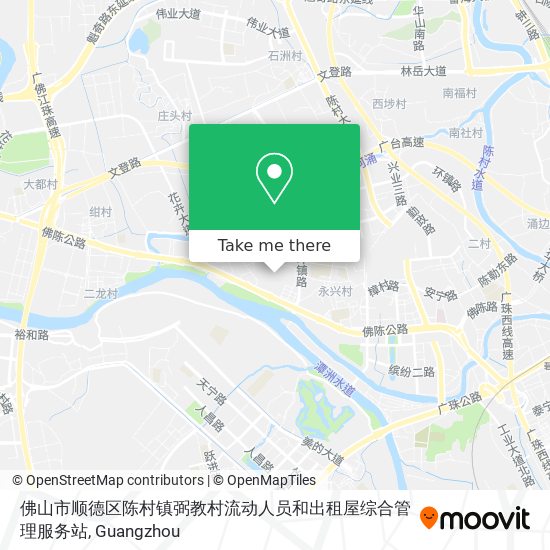 佛山市顺德区陈村镇弼教村流动人员和出租屋综合管理服务站 map