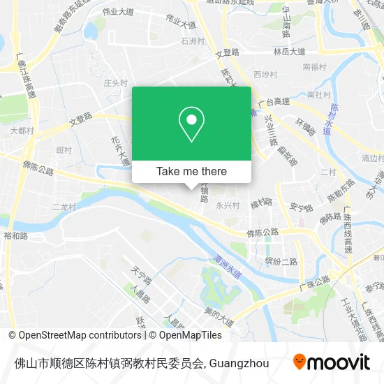 佛山市顺德区陈村镇弼教村民委员会 map