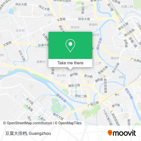 豆腐大排档 map