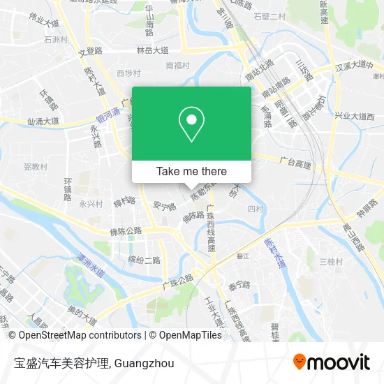 宝盛汽车美容护理 map