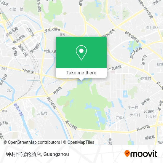 钟村恒冠轮胎店 map