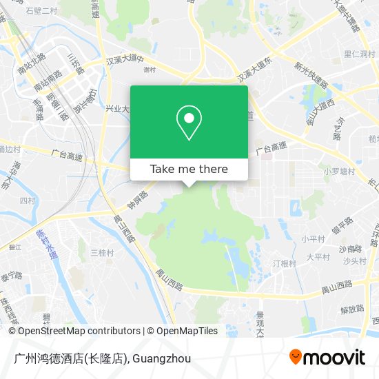 广州鸿德酒店(长隆店) map