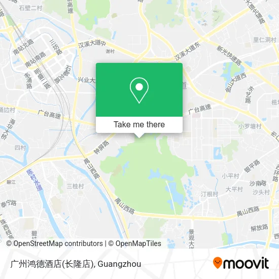 广州鸿德酒店(长隆店) map