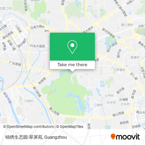 锦绣生态园-翠屏苑 map