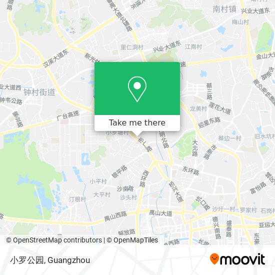 小罗公园 map