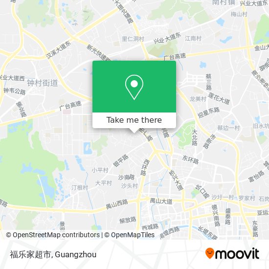 福乐家超市 map