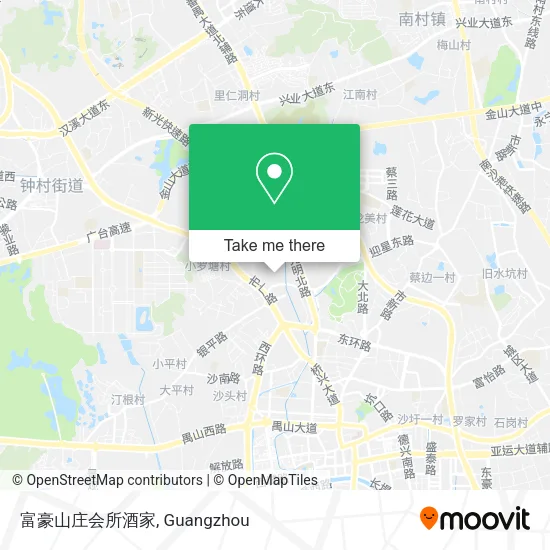 富豪山庄会所酒家 map