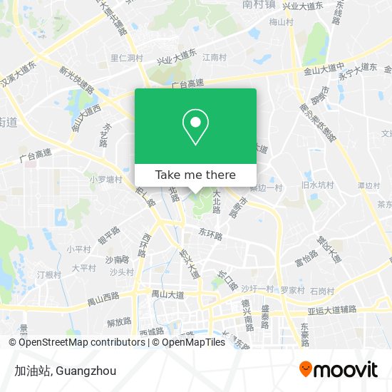 加油站 map