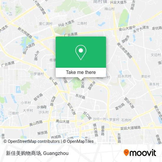 新佳美购物商场 map