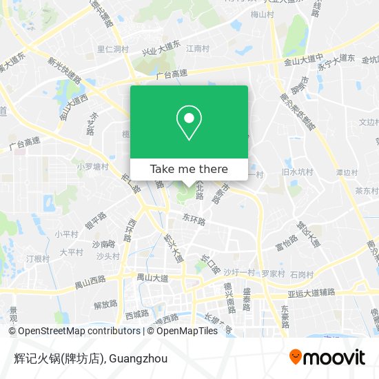 辉记火锅(牌坊店) map