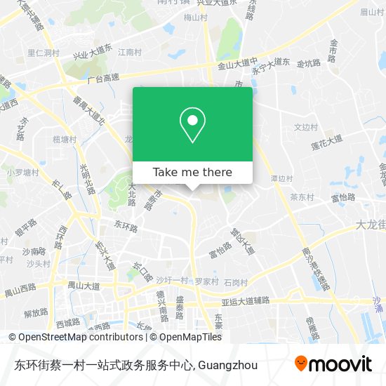 东环街蔡一村一站式政务服务中心 map