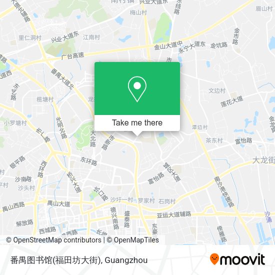 番禺图书馆(福田坊大街) map
