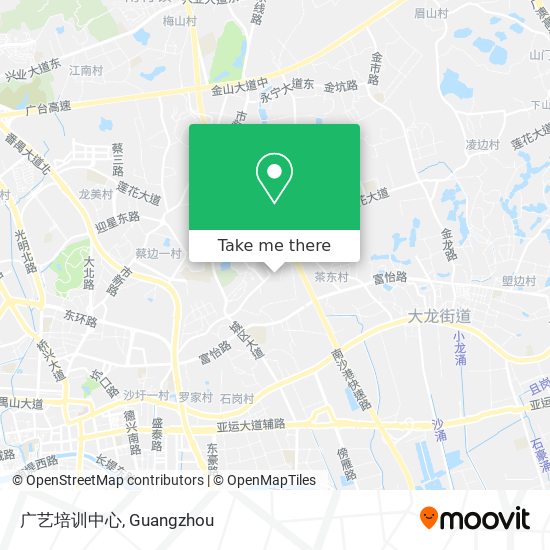 广艺培训中心 map
