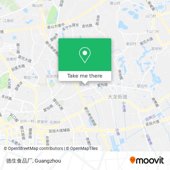 德生食品厂 map