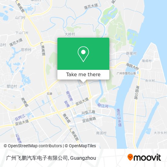 广州飞鹏汽车电子有限公司 map