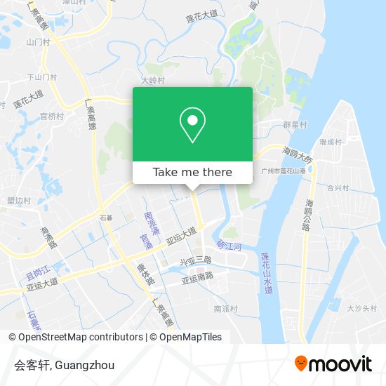 会客轩 map