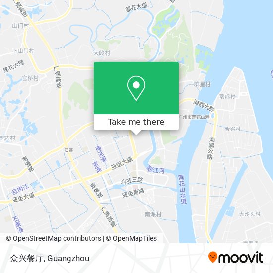 众兴餐厅 map