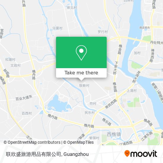 联欣盛旅游用品有限公司 map