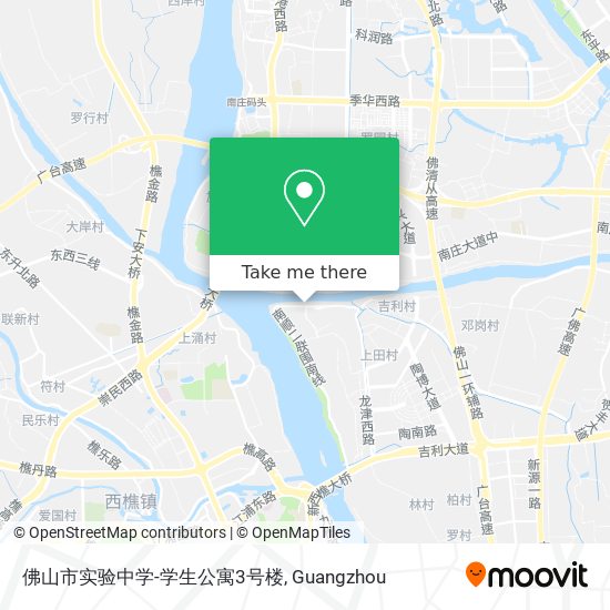 佛山市实验中学-学生公寓3号楼 map