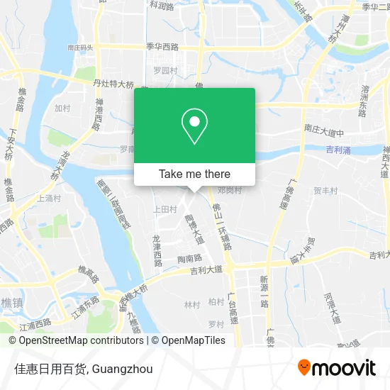 佳惠日用百货 map