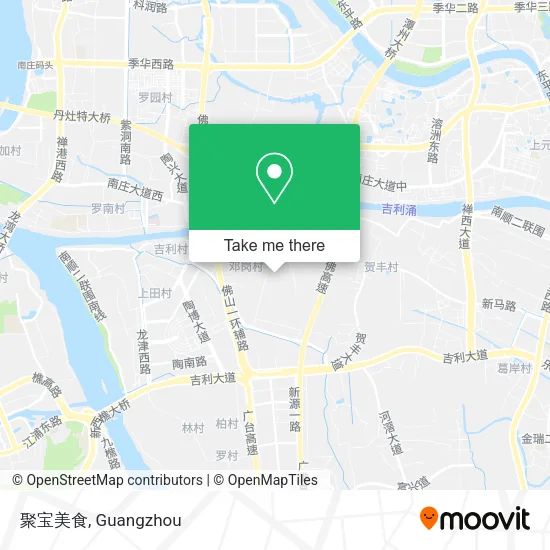聚宝美食 map