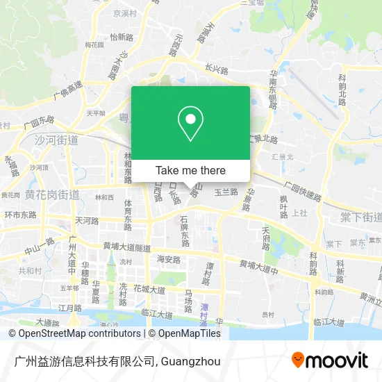 广州益游信息科技有限公司 map