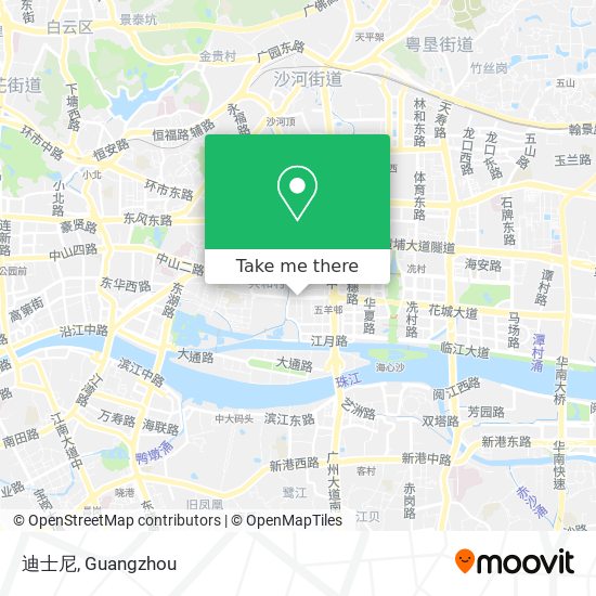 迪士尼 map