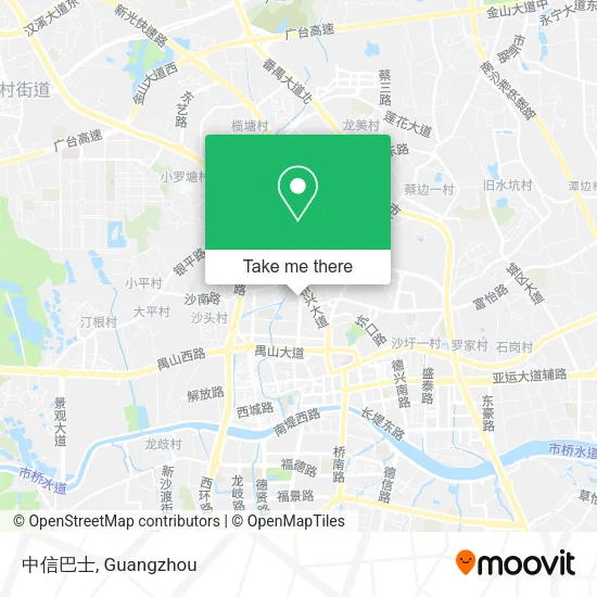 中信巴士 map