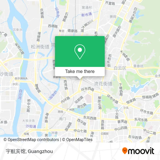 宇航宾馆 map