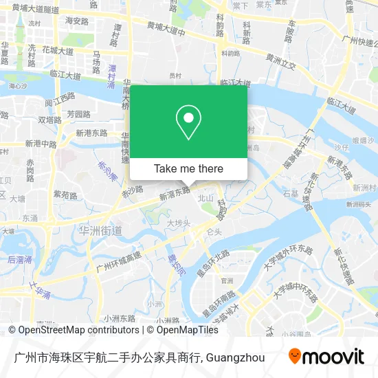广州市海珠区宇航二手办公家具商行 map