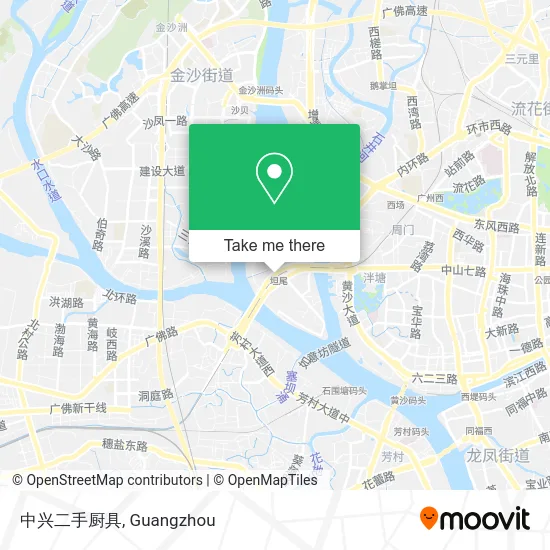 中兴二手厨具 map