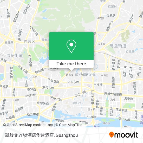 凯旋龙连锁酒店华建酒店 map