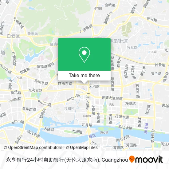 永亨银行24小时自助银行(天伦大厦东南) map