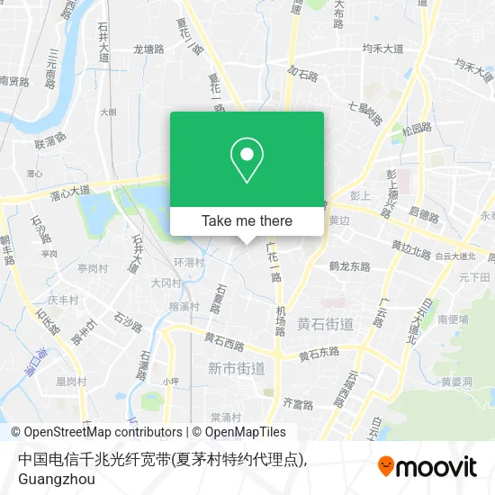 中国电信千兆光纤宽带(夏茅村特约代理点) map